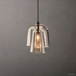 Blom Glass Flute Pendant Light
