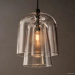 Blom Glass Flute Pendant Light