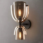 Blom Glass Grand Cloche Wall Sconce