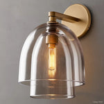 Blom Glass Cloche Wall Sconce