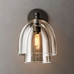 Blom Glass Cloche Wall Sconce