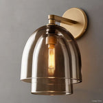 Blom Glass Cloche Wall Sconce