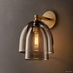 Blom Glass Cloche Wall Sconce