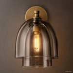 Blom Glass Cloche Wall Sconce