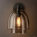Blom Glass Cloche Wall Sconce