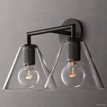 Utilitaire Funnel Shade Double Wall Sconce