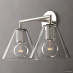 Utilitaire Funnel Shade Double Wall Sconce
