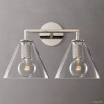Utilitaire Funnel Shade Double Wall Sconce
