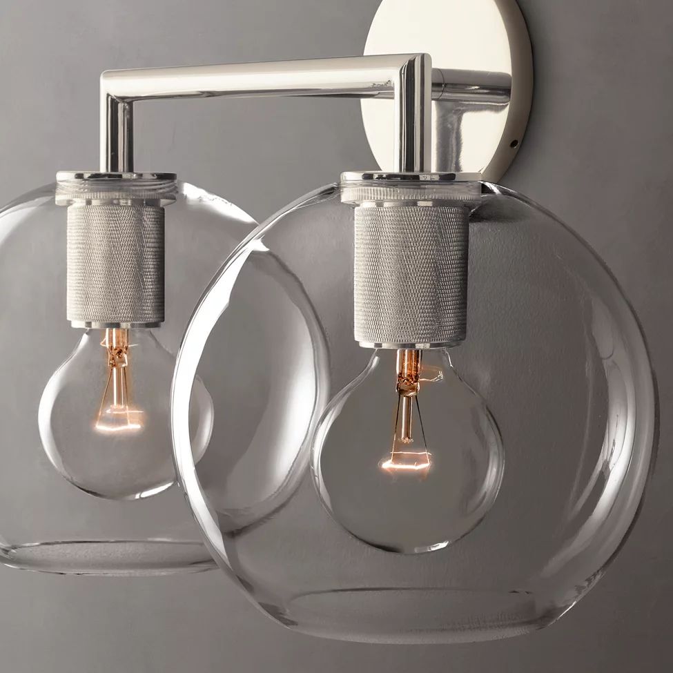 Utilitaire Globe Double Wall Sconce