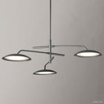 Asher Offset Disc Round Chandelier