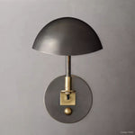 Convessi Undulating Curves Wall Sconce