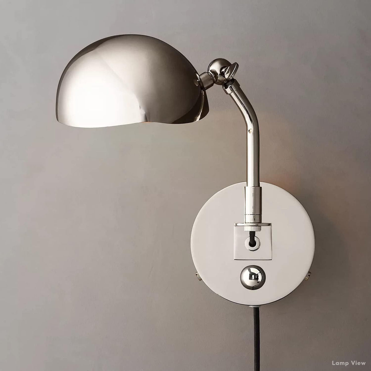 Convessi Undulating Curves Wall Sconce