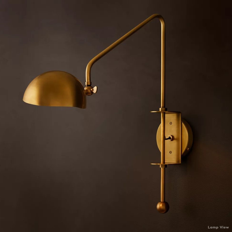 Convessi Undulating Curves Task Wall Sconce