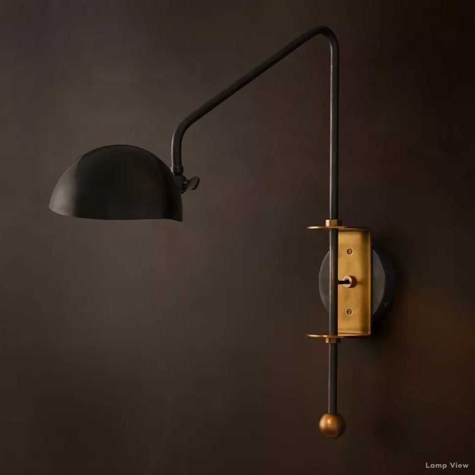 Convessi Undulating Curves Task Wall Sconce