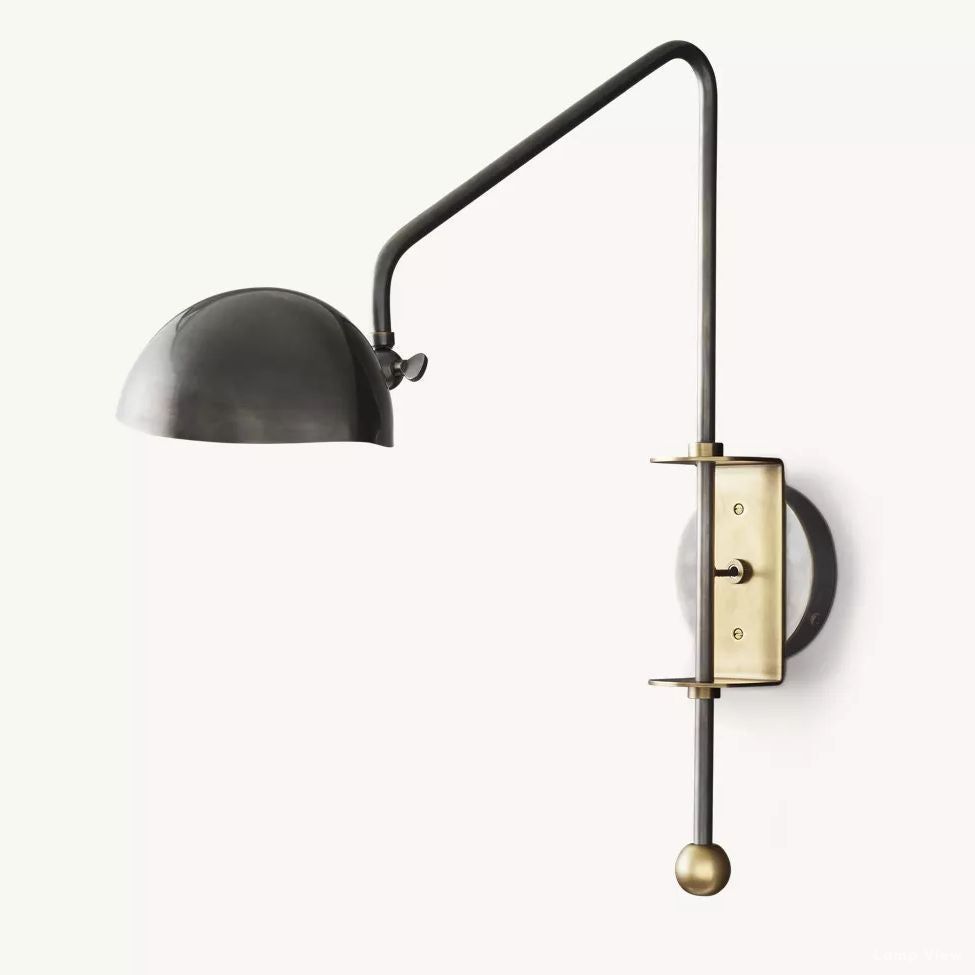 Convessi Undulating Curves Task Wall Sconce