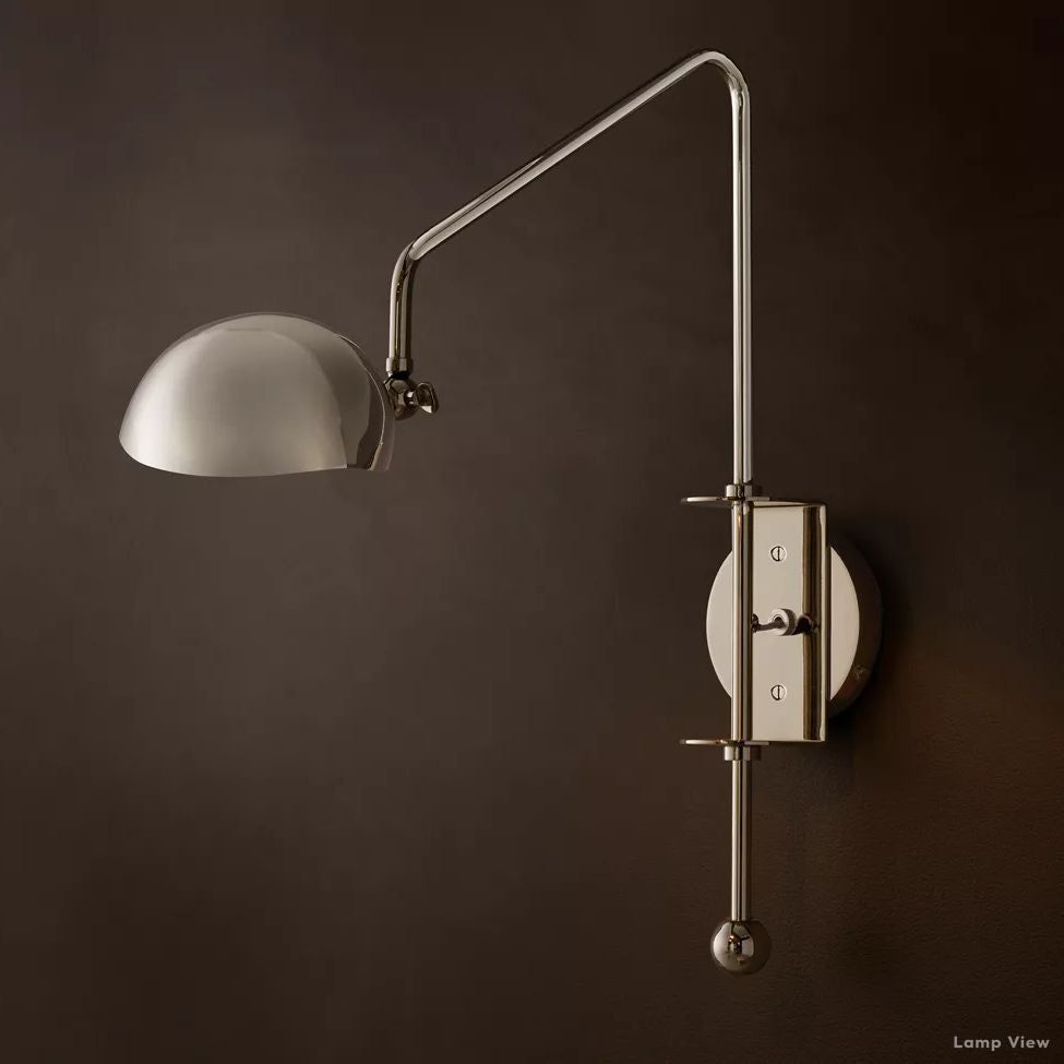 Convessi Undulating Curves Task Wall Sconce