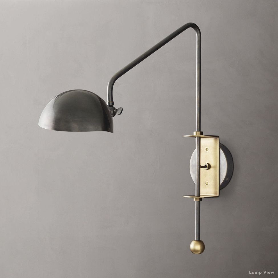 Convessi Undulating Curves Task Wall Sconce