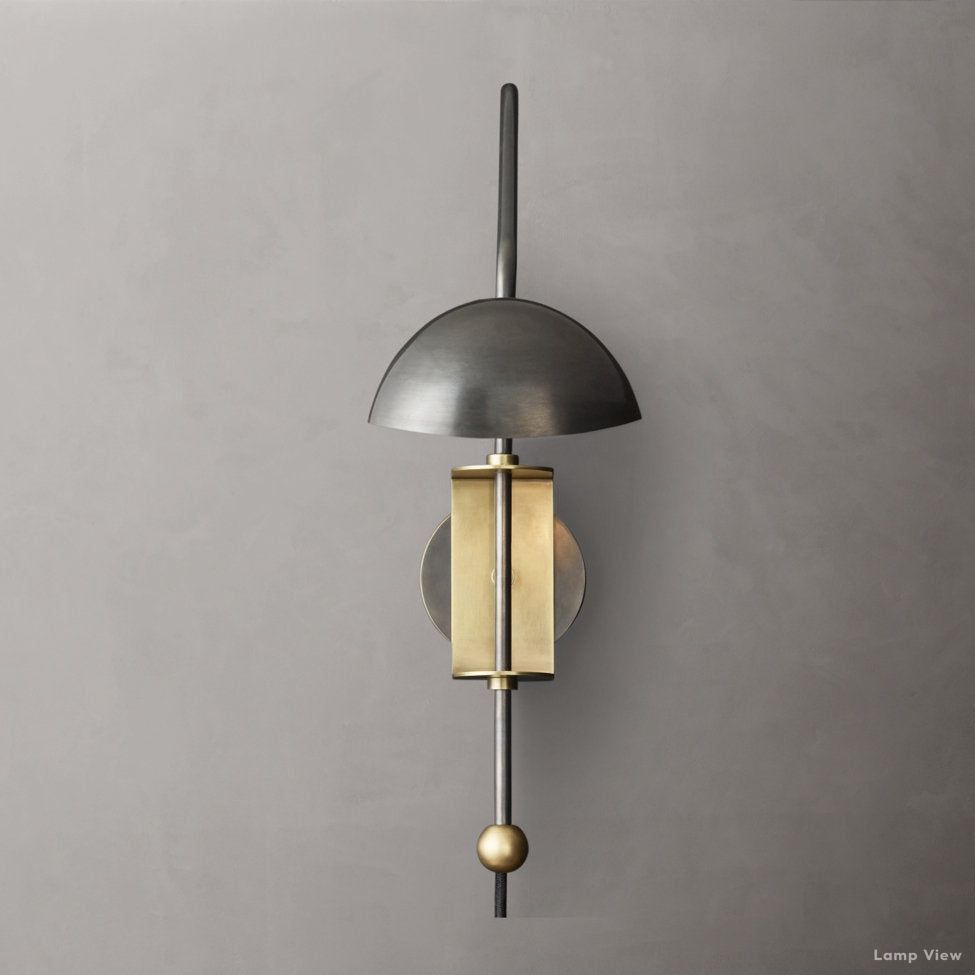 Convessi Undulating Curves Task Wall Sconce