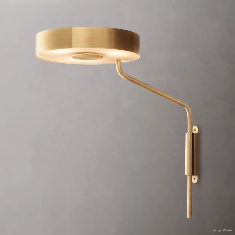 Mercer Circular Task Wall Sconce