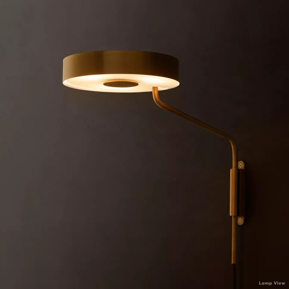 Mercer Circular Task Wall Sconce