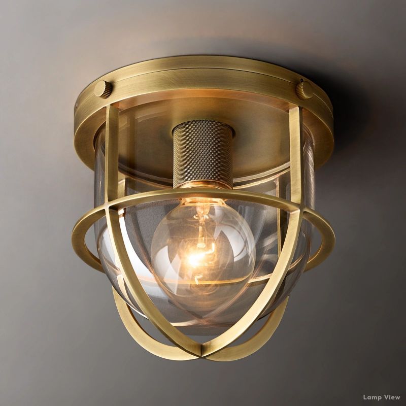 Utilitaire Bran Outdoor Flush Mount
