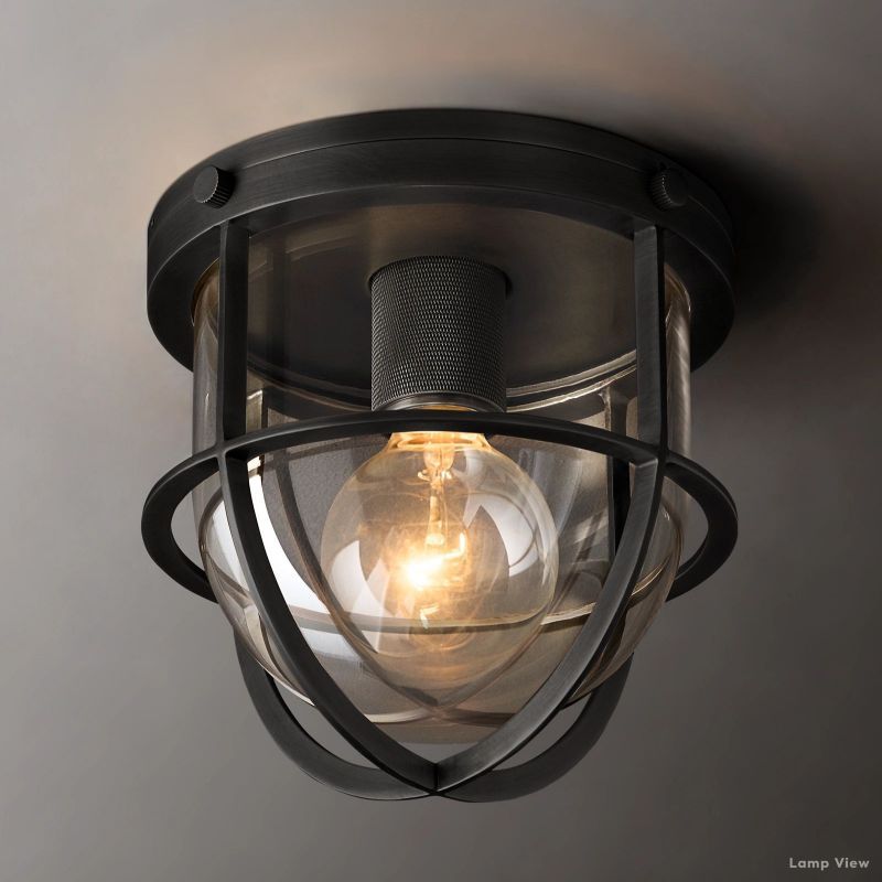 Utilitaire Bran Outdoor Flush Mount