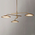 Asher Offset Disc Round Chandelier