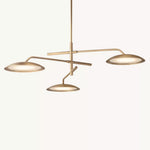 Asher Offset Disc Round Chandelier