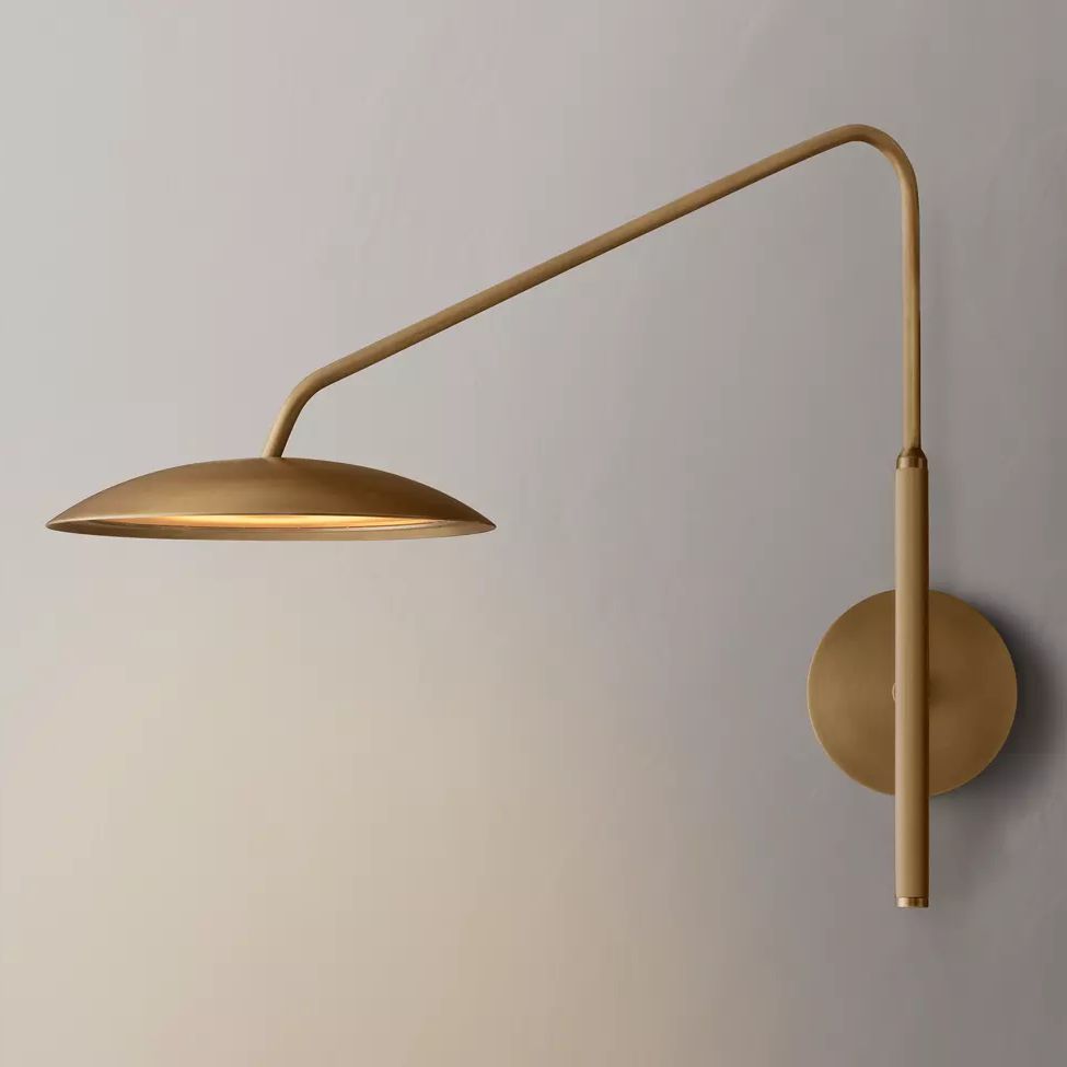 Asher Offset Disc Task Wall Sconce