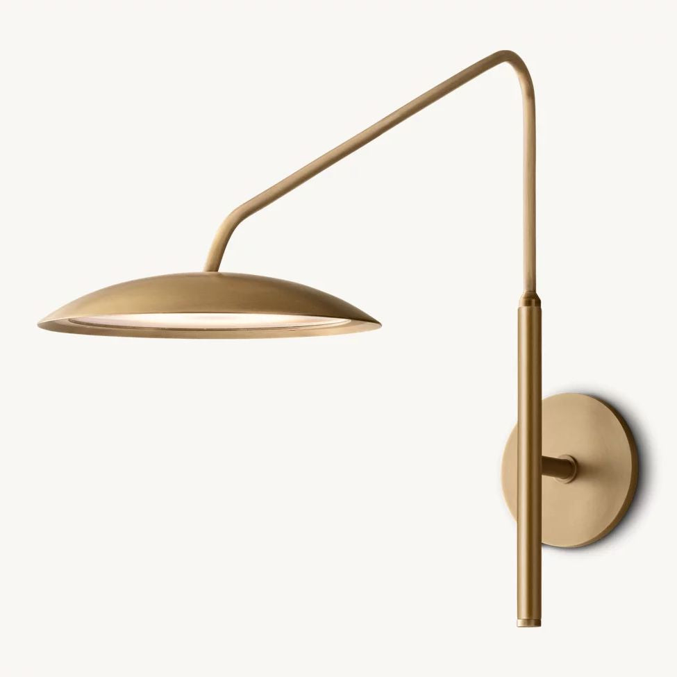 Asher Offset Disc Task Wall Sconce