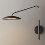 Asher Offset Disc Task Wall Sconce