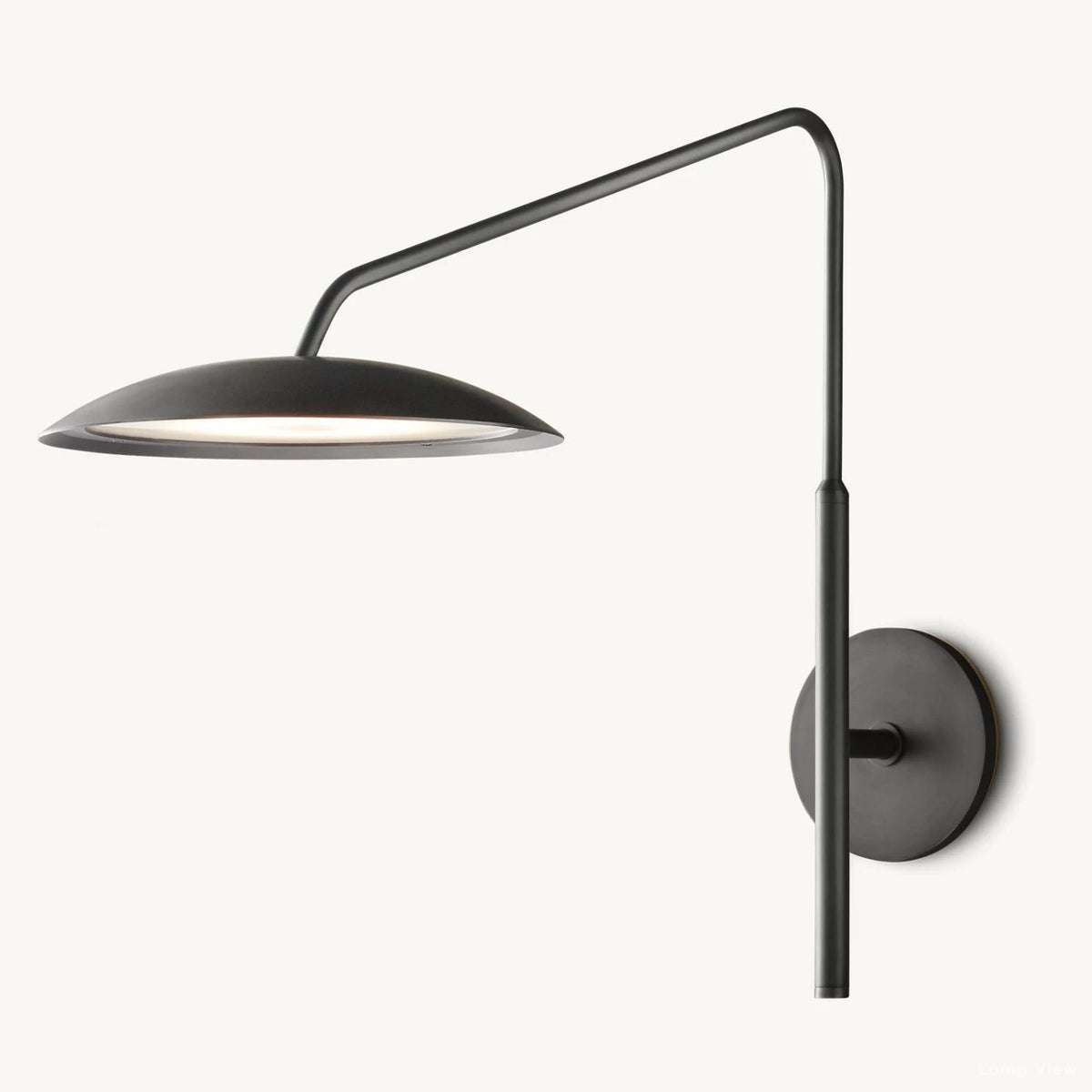 Asher Offset Disc Task Wall Sconce