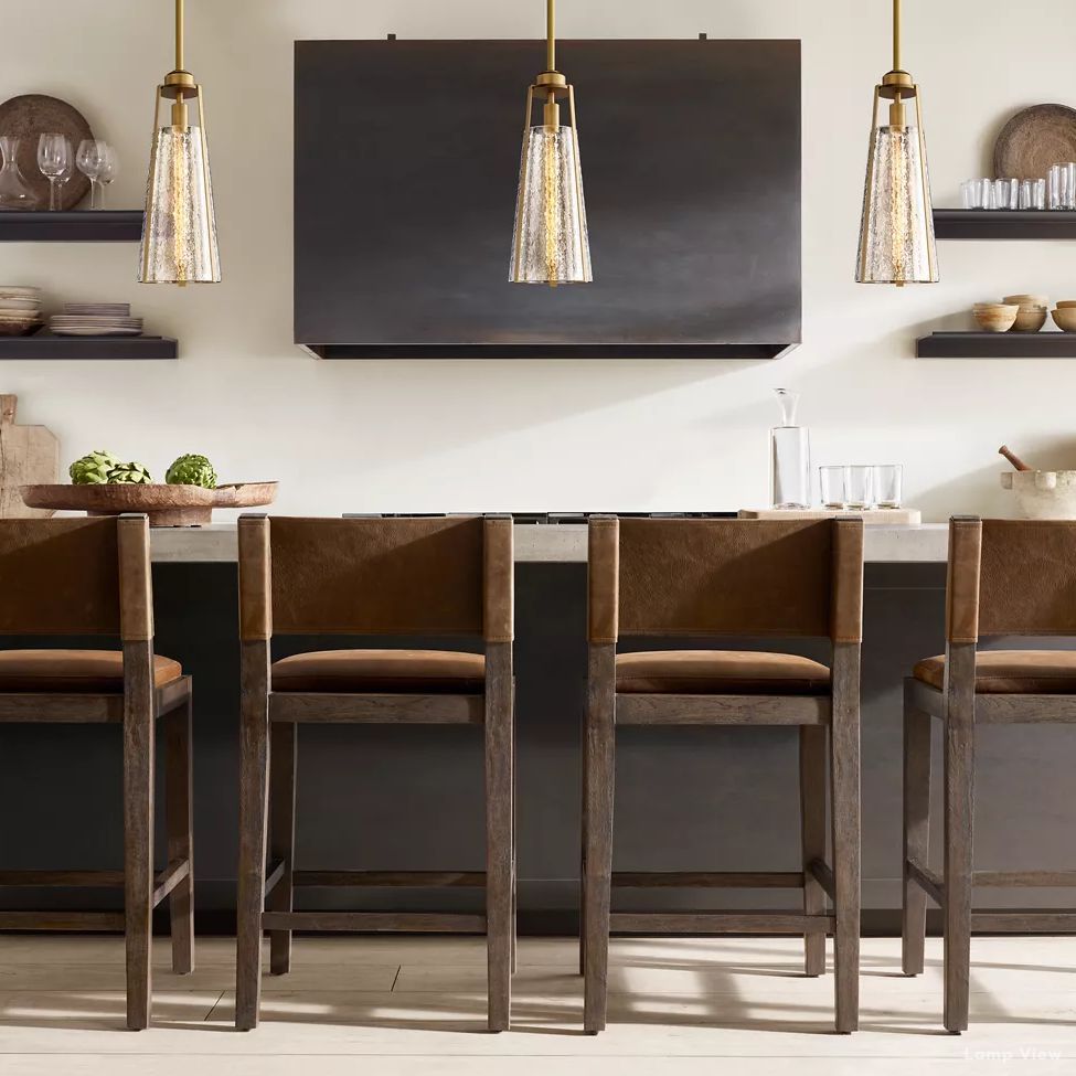 Arpege Funnel Glass Pendant Light