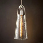 Arpege Funnel Glass Pendant Light