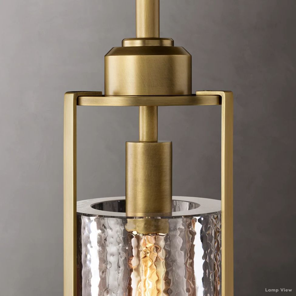 Arpege Cylinder Glass Pendant Light