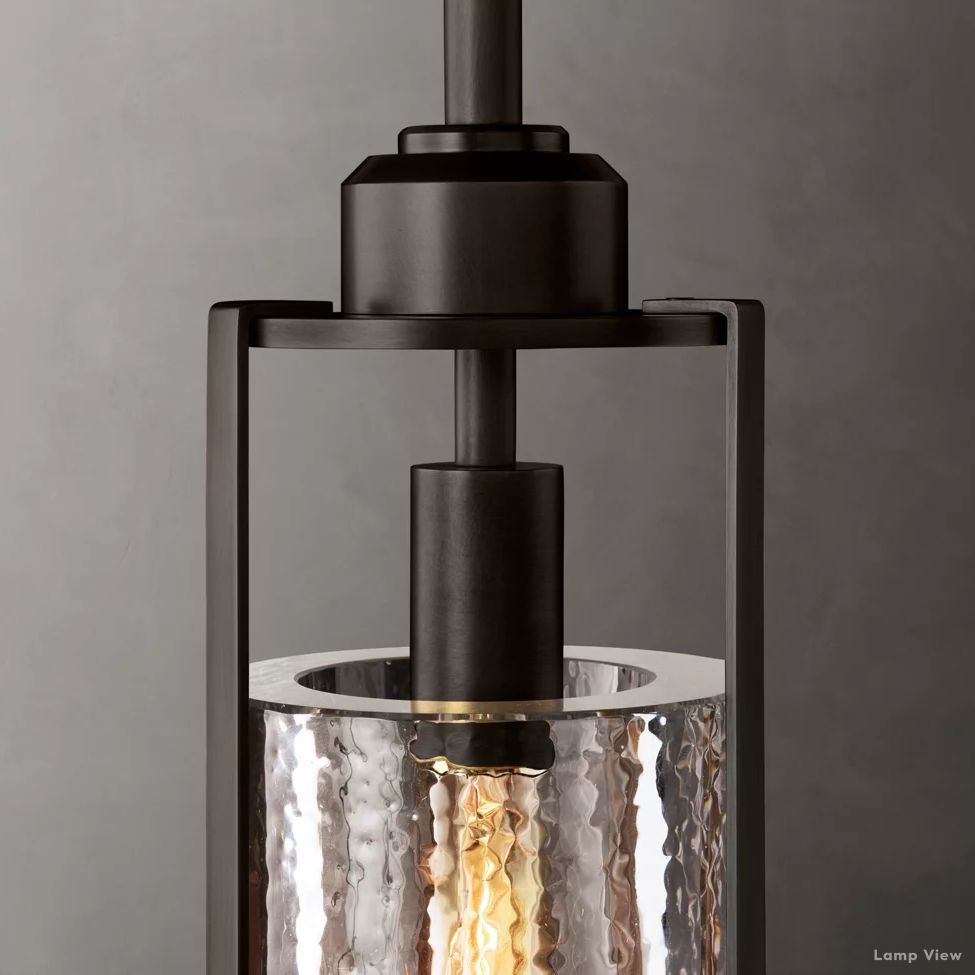 Arpege Cylinder Glass Pendant Light