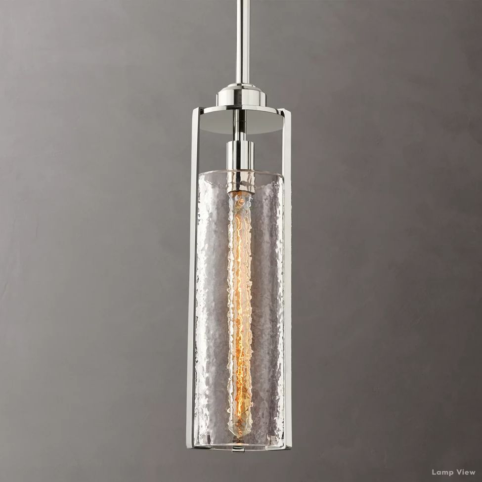 Arpege Cylinder Glass Pendant Light