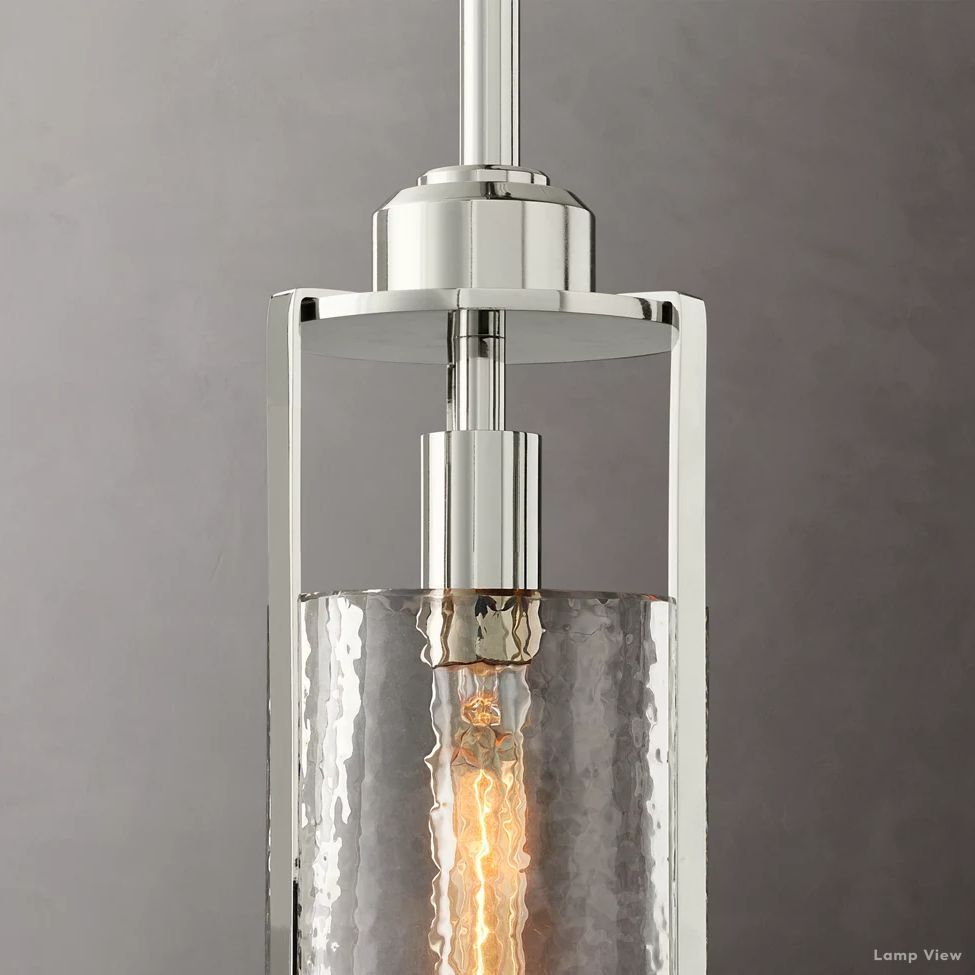 Arpege Cylinder Glass Pendant Light