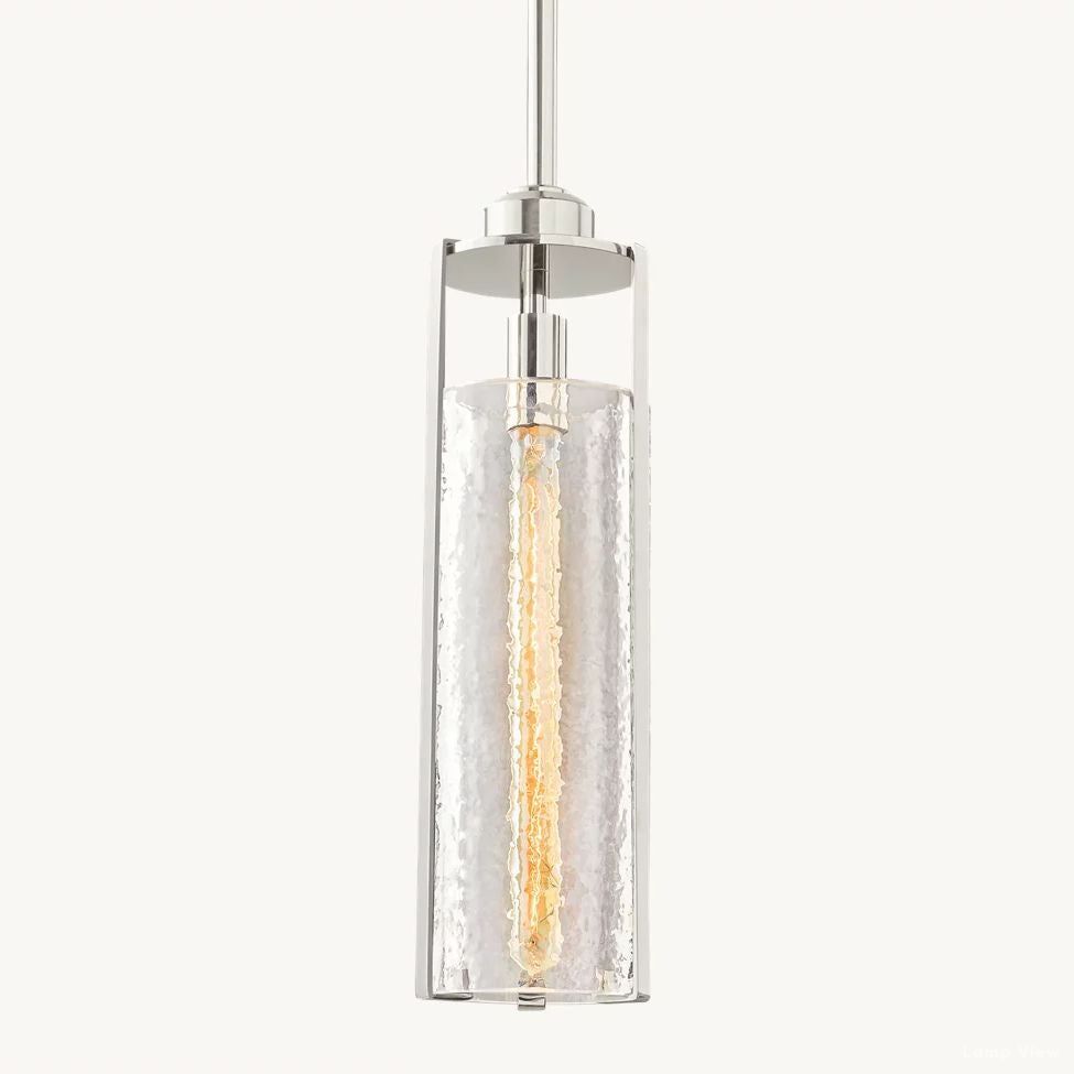 Arpege Cylinder Glass Pendant Light