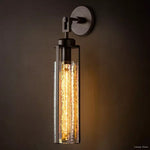 Arpege Cylinder Glass Wall Sconce