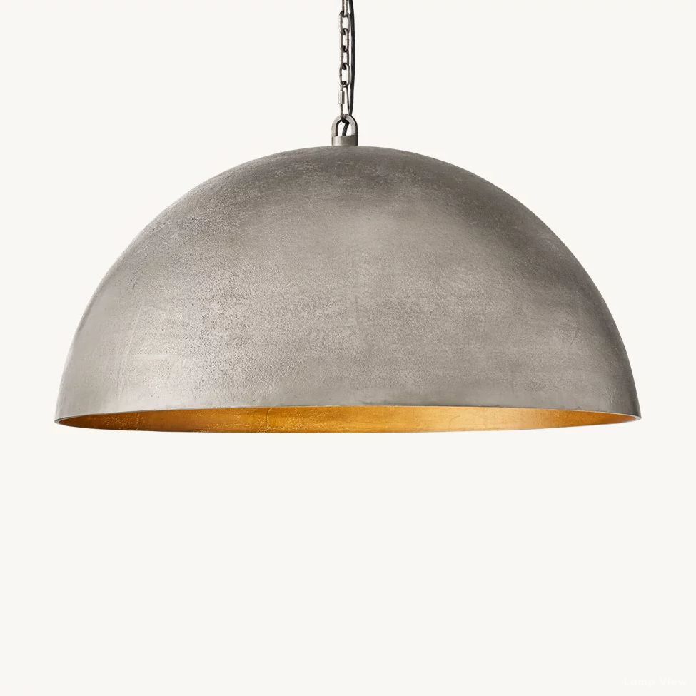Graston Metal Domed Pendant Lighti