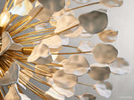 Lunaria Organic Floral Round Chandelier