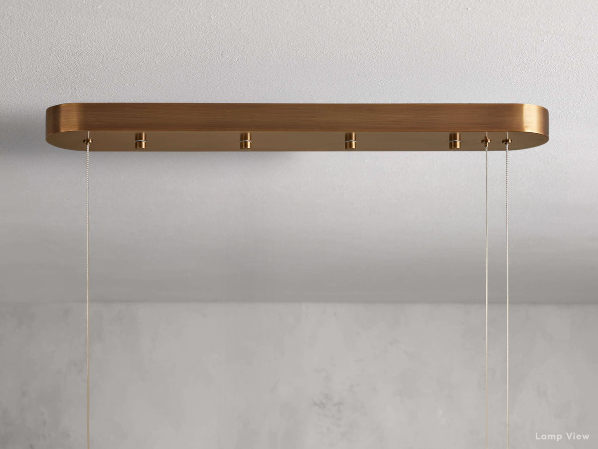 Halima Ambient Glow Linear Chandelier