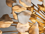 Lunaria Organic Floral Round Chandelier