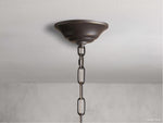 Lunaria Organic Floral Round Chandelier