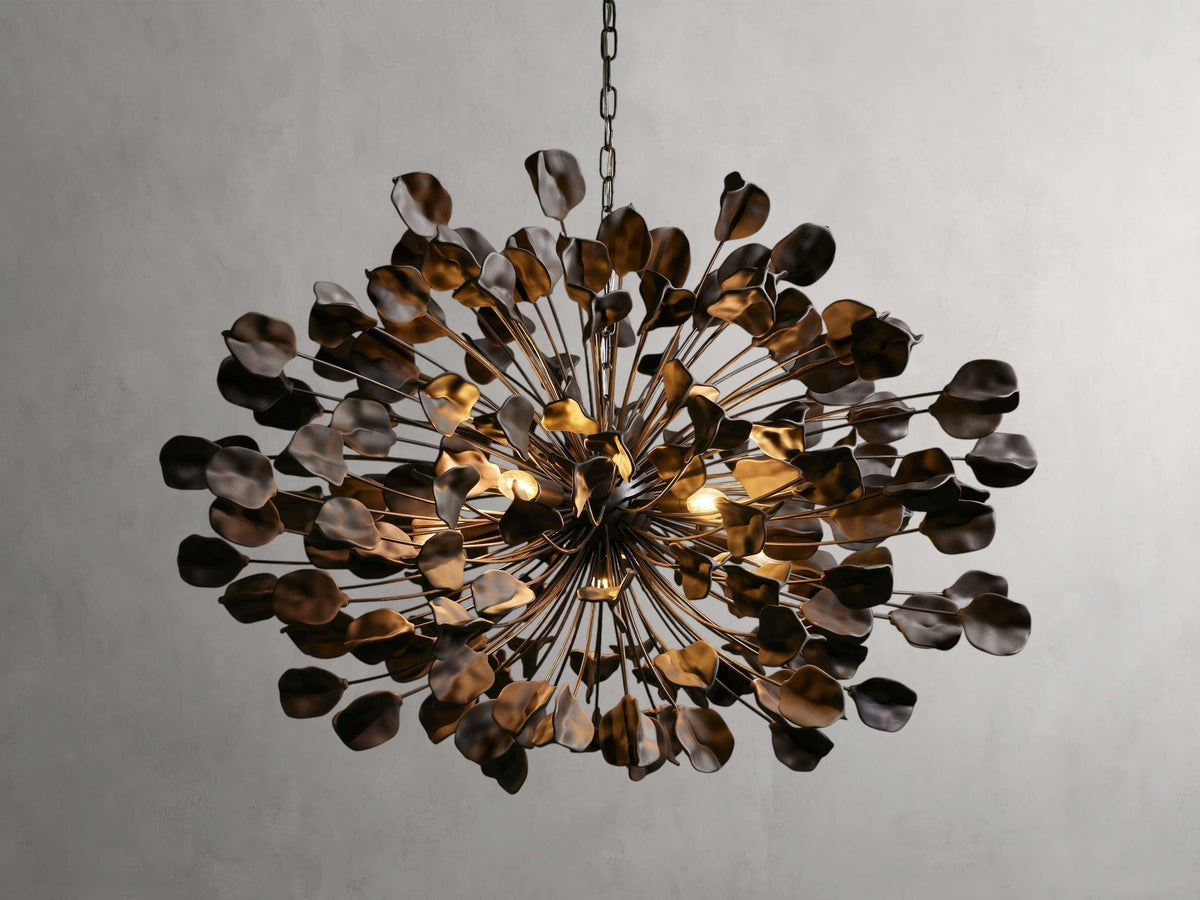 Lunaria Bloom Round Chandelier
