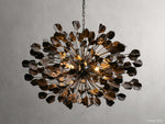 Lunaria Organic Floral Round Chandelier