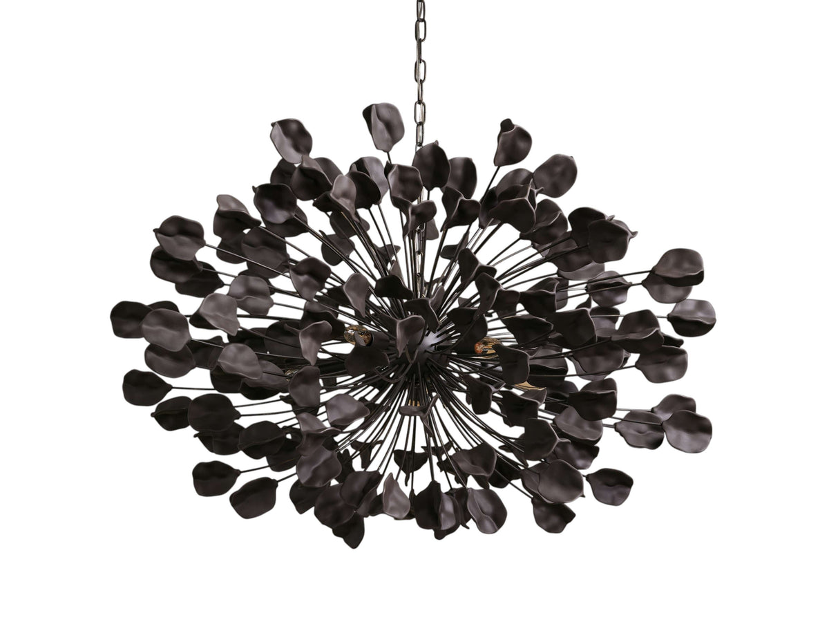 Lunaria Organic Floral Round Chandelier