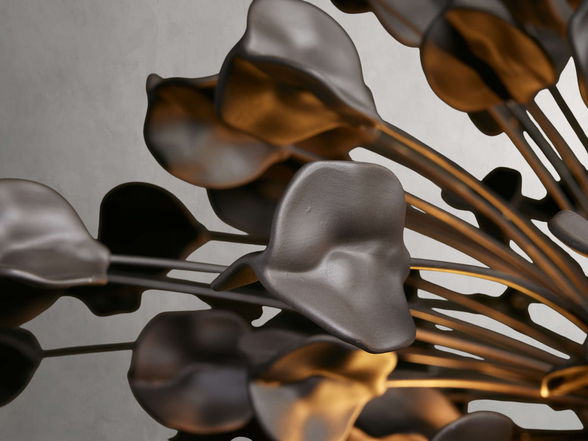 Lunaria Bloom Round Chandelier