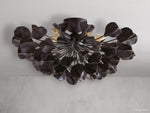 Lunaria Organic Floral Flush Mount